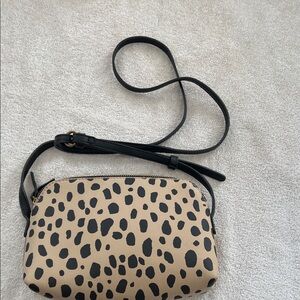 Leopard Print Crossbody Bag
